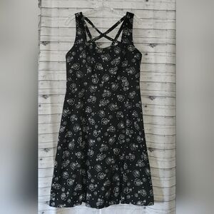 Torrid Black Skull Rose dress